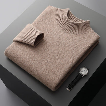 Pull Homme Col Rond Chaud et Confortable