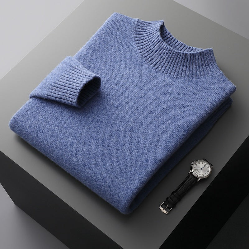 Pull Homme Col Rond Chaud et Confortable