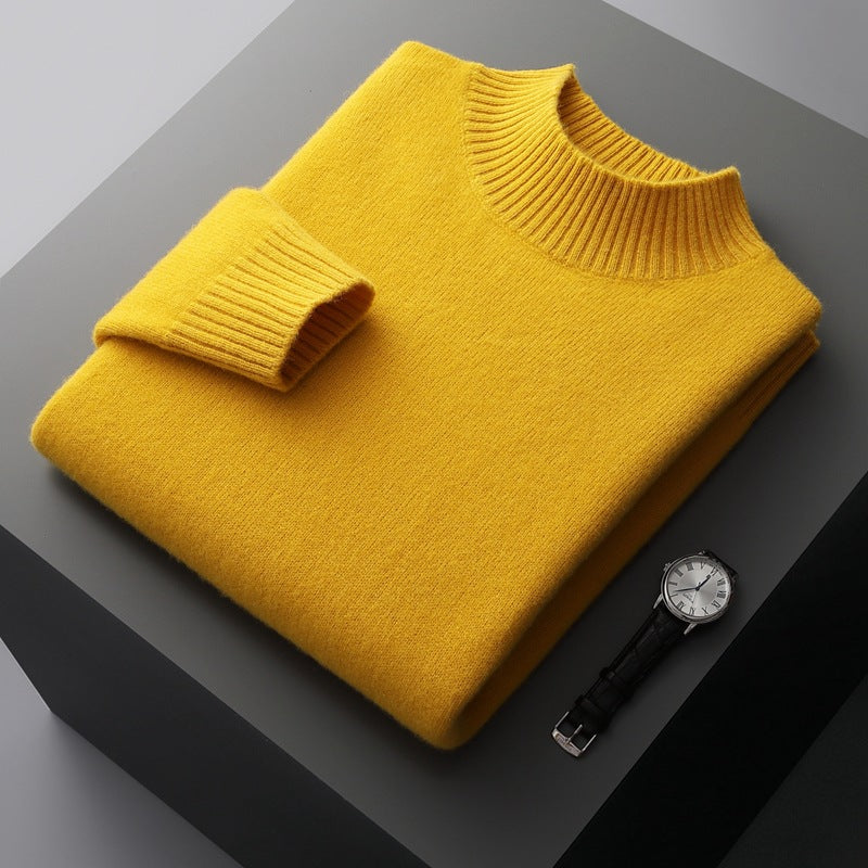 VogeLuxe | Pull en maille confortable à col rond pour homme 4