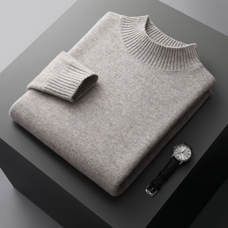 Pull Homme Col Rond Chaud et Confortable