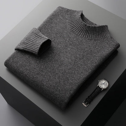 Pull Homme Col Rond Chaud et Confortable