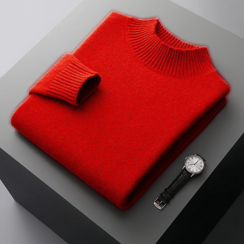 Pull Homme Col Rond Chaud et Confortable