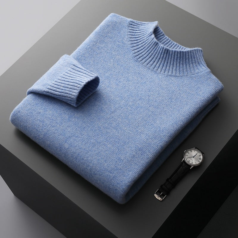 VogeLuxe | Pull en maille confortable à col rond pour homme 9