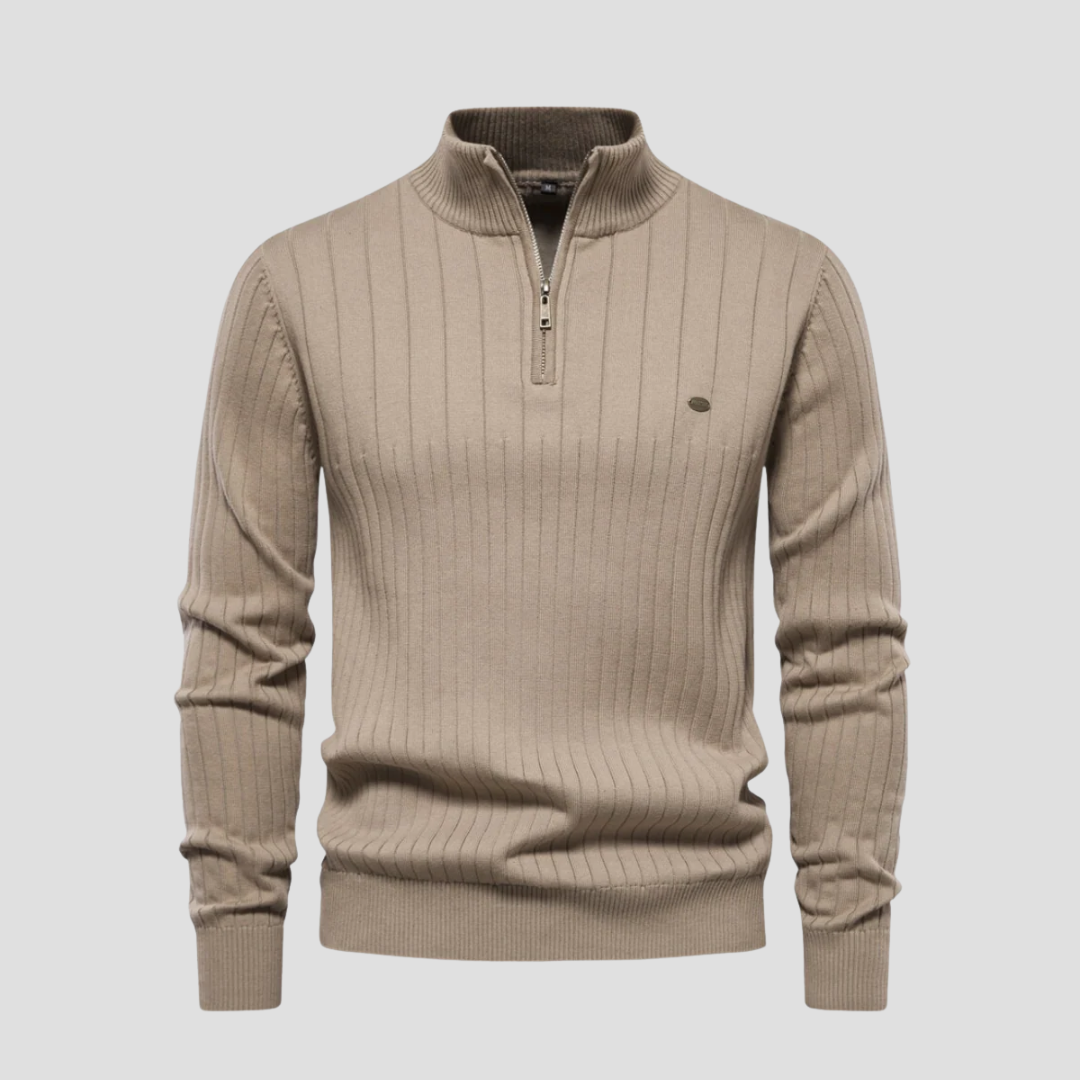 Pull Homme Côte à Côte avec Capuchon et Zip