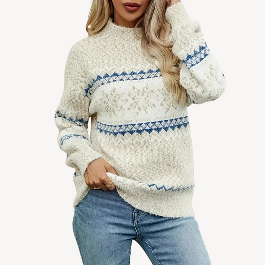 Pull en laine doux et chaud pour femme hiver - PanierRoyale