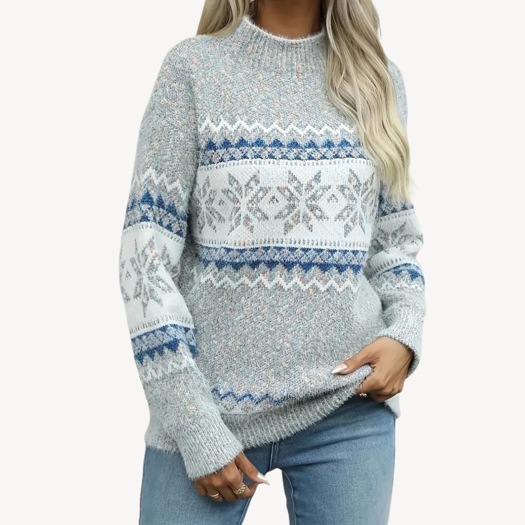 Pull en laine doux et chaud pour femme hiver