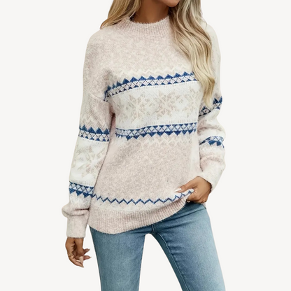 Pull en laine doux et chaud pour femme hiver