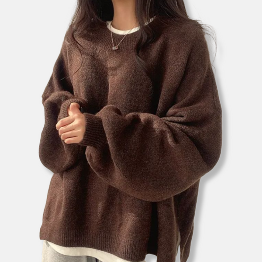 VogeLuxe | Pull en maille oversize confortable pour femme 0