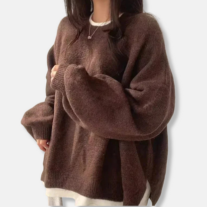 VogeLuxe | Pull en maille oversize confortable pour femme 1