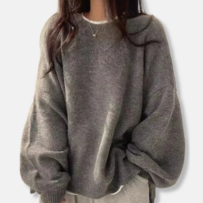 VogeLuxe | Pull en maille oversize confortable pour femme 3