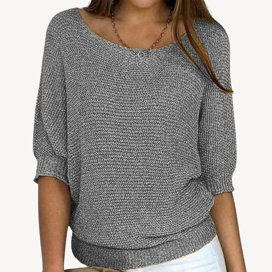 VogeLuxe | Pull en maille oversize pour femme 3