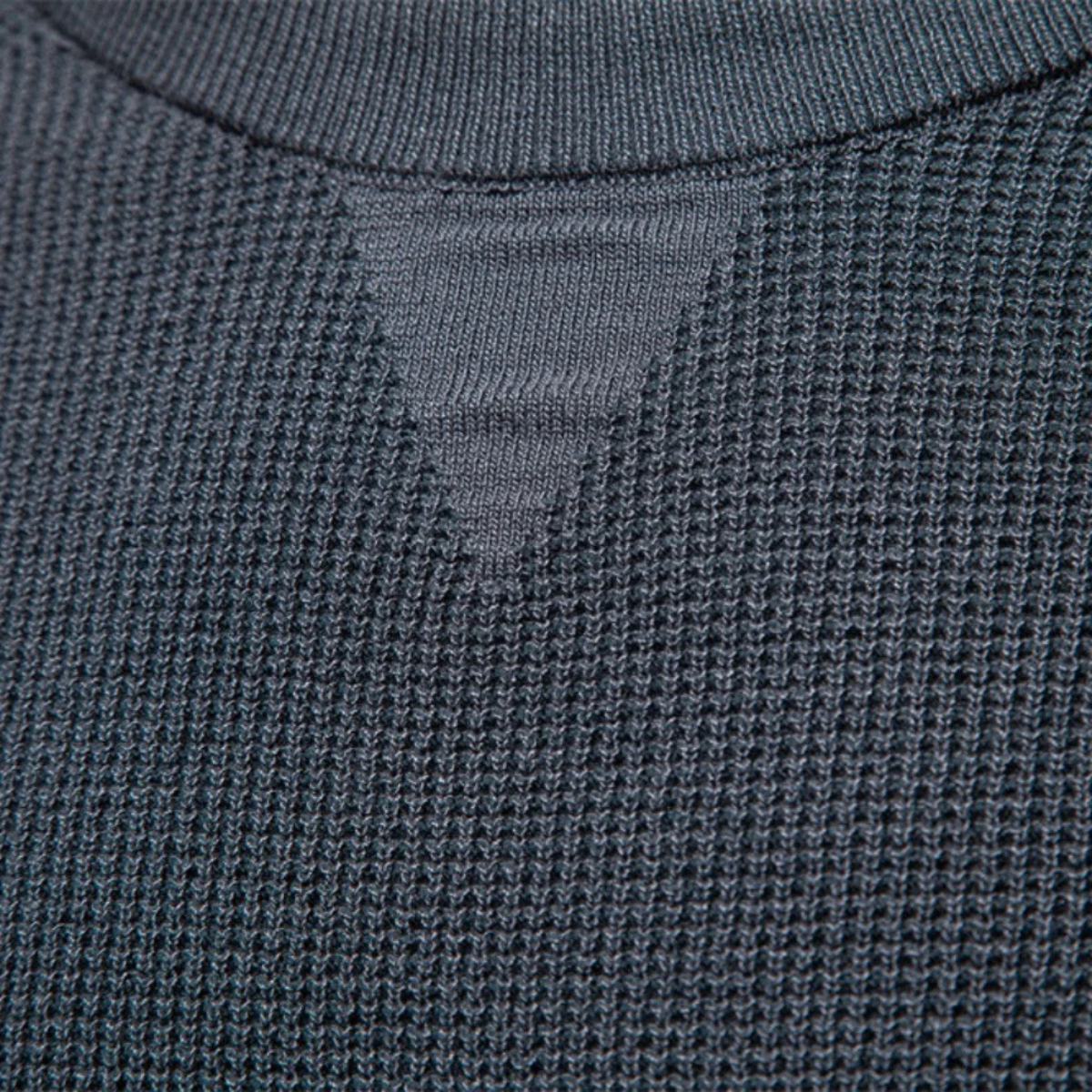VogeLuxe | Pull en maille texturée à col rond pour homme 2