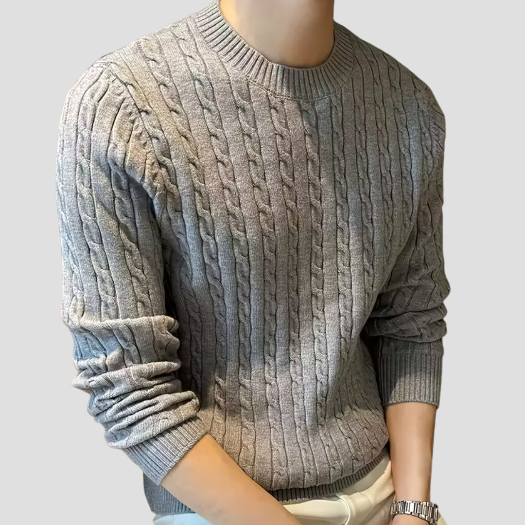 Pull Homme Maille Texturée Chic et Élégant - PanierRoyale