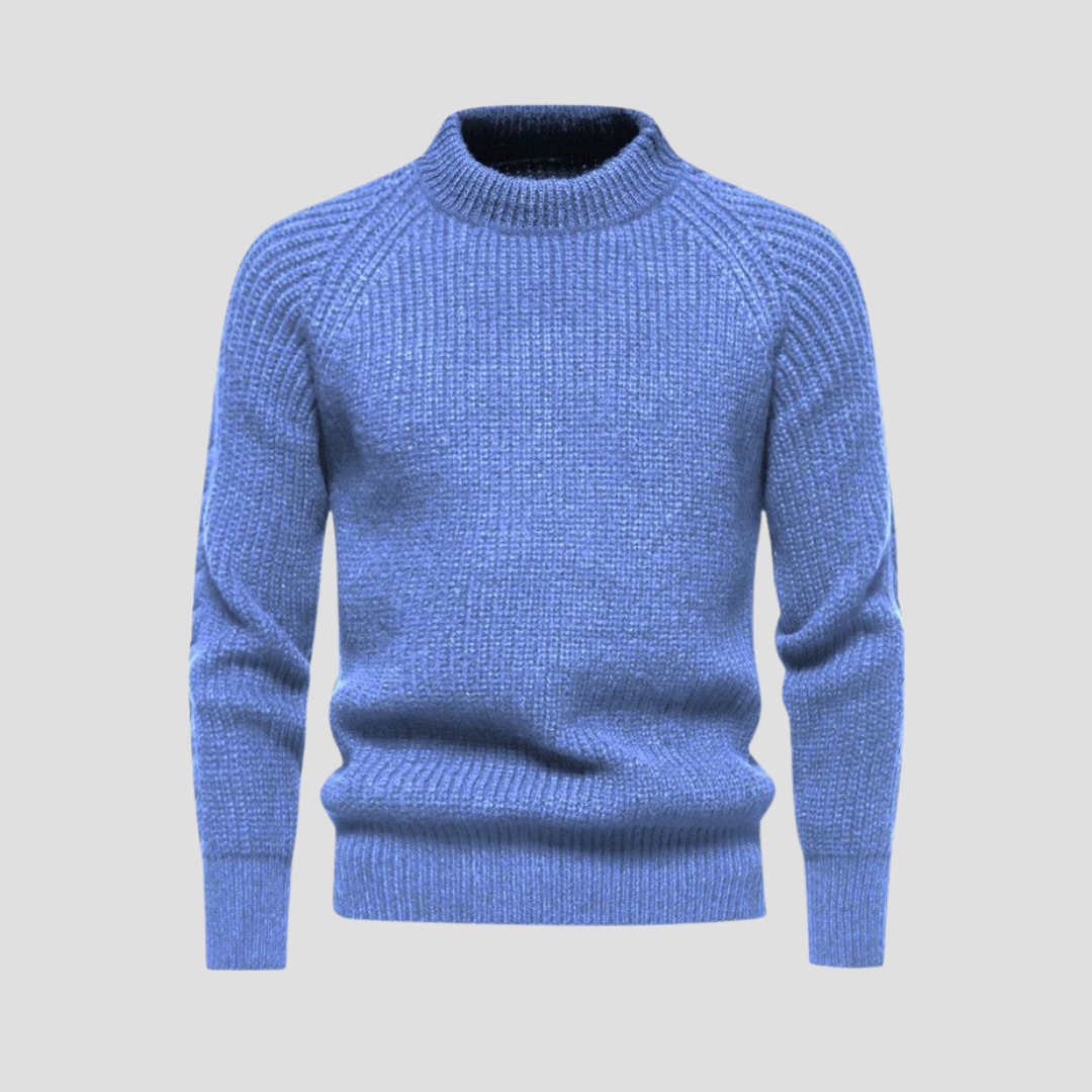 VogeLuxe | Pull en maille texturée classique pour homme 1