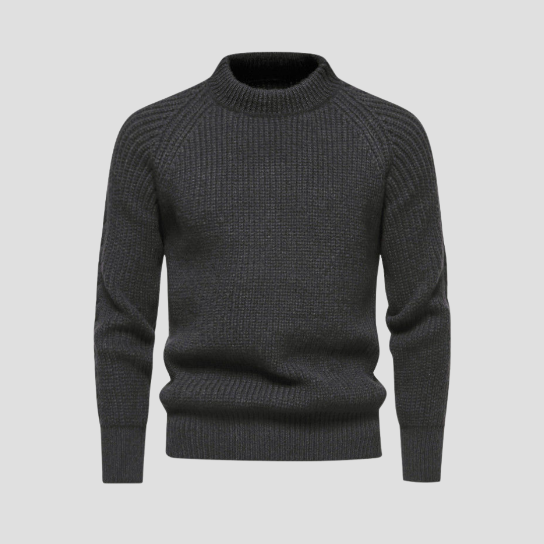 VogeLuxe | Pull en maille texturée classique pour homme 4