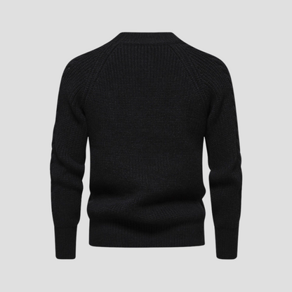 VogeLuxe | Pull en maille texturée classique pour homme 5