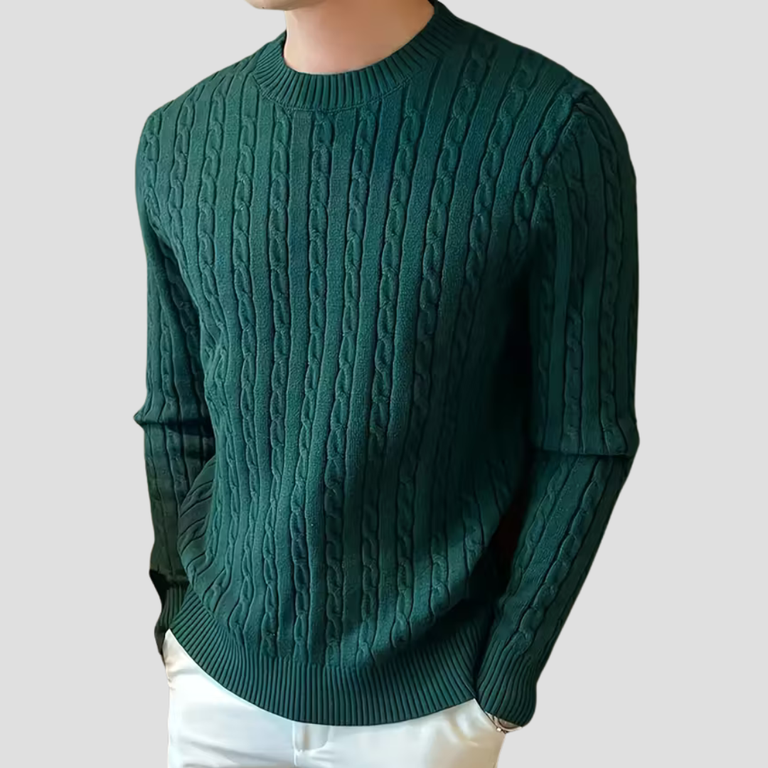 Pull Homme Maille Texturée Chic et Élégant