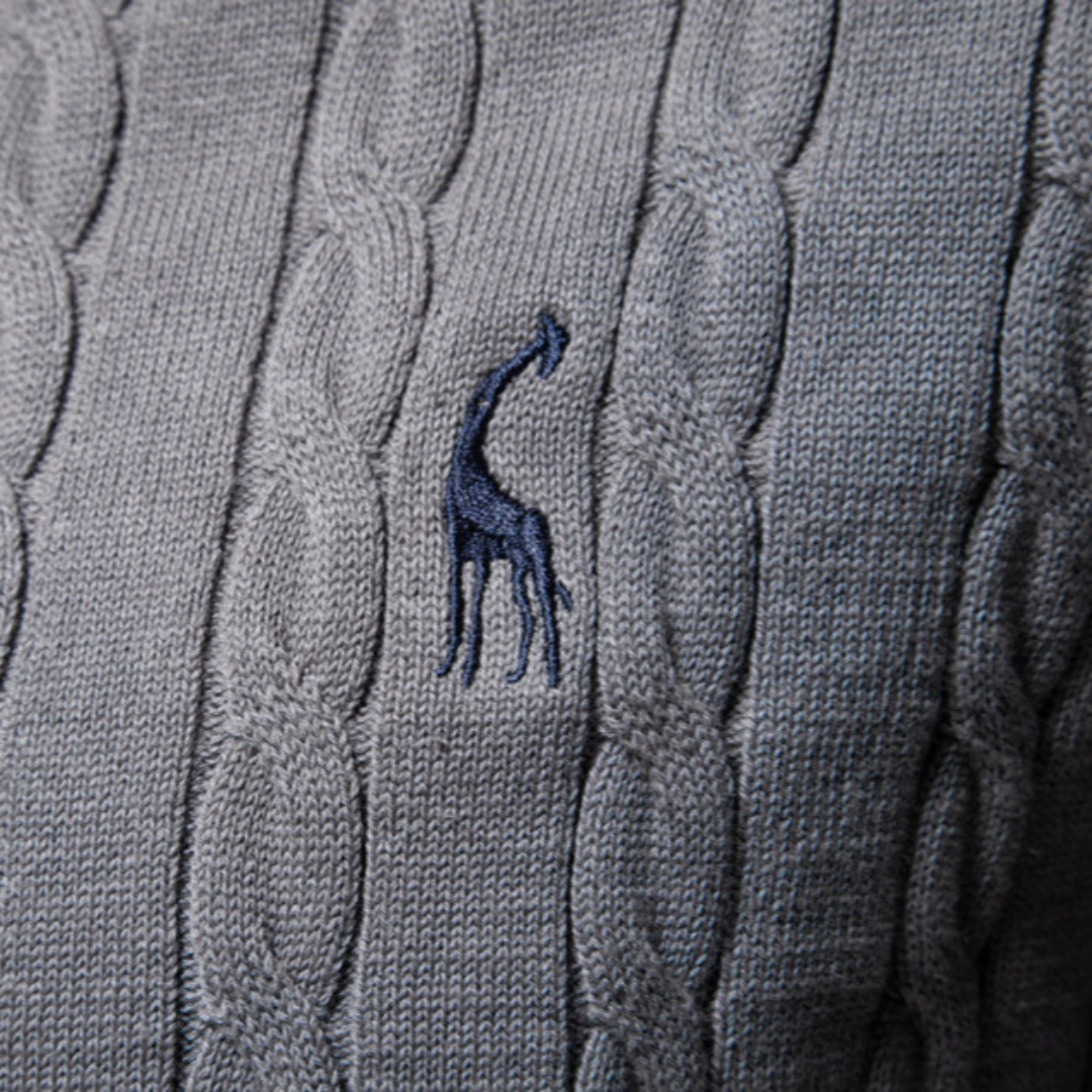 VogeLuxe | Pull en maille torsadée Heritage pour homme 2