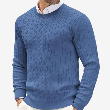 Pull Homme Maille Texturée et Élégant