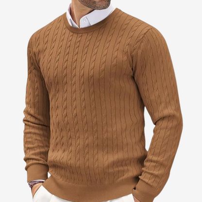 Pull Homme Maille Texturée et Élégant