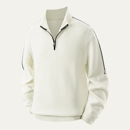 Pull Homme Polaire épaisse avec Capuchon et Fermeture Éclair. - PanierRoyale