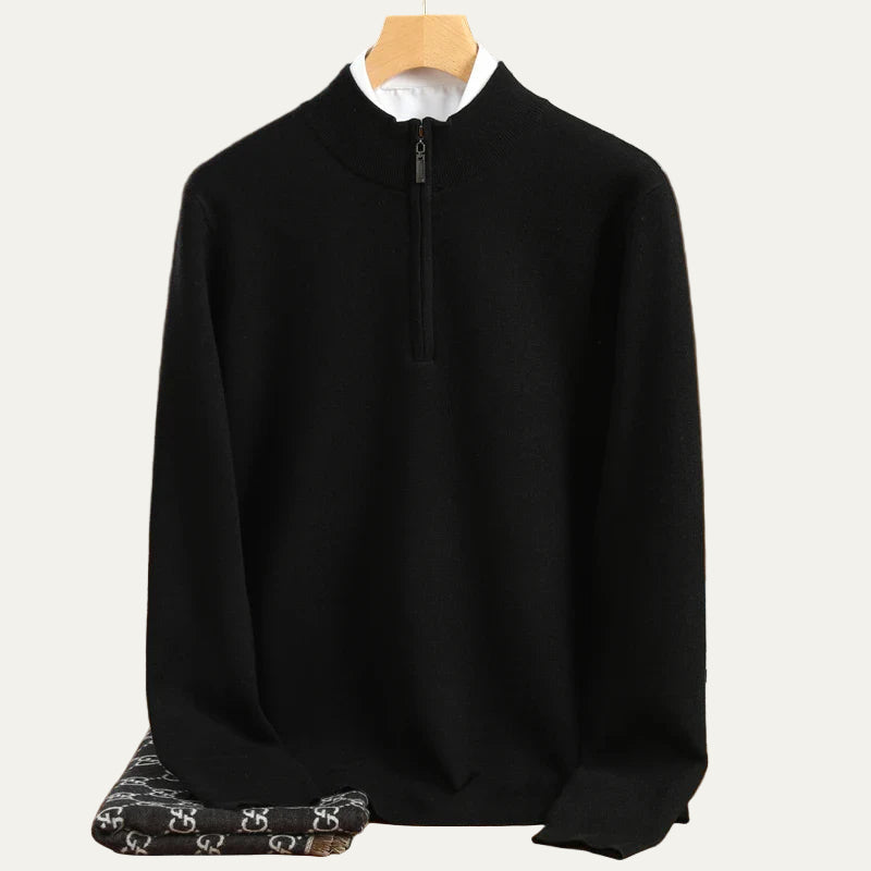 VogeLuxe | Pull essentiel pour homme en maille fine 1