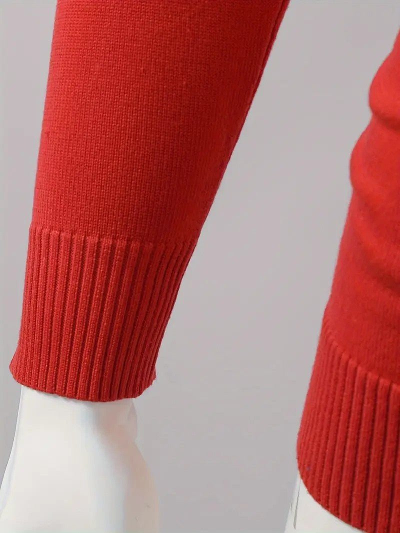 VogeLuxe | Pull homme Fair Isle à motifs de rennes et blocs de couleurs 4