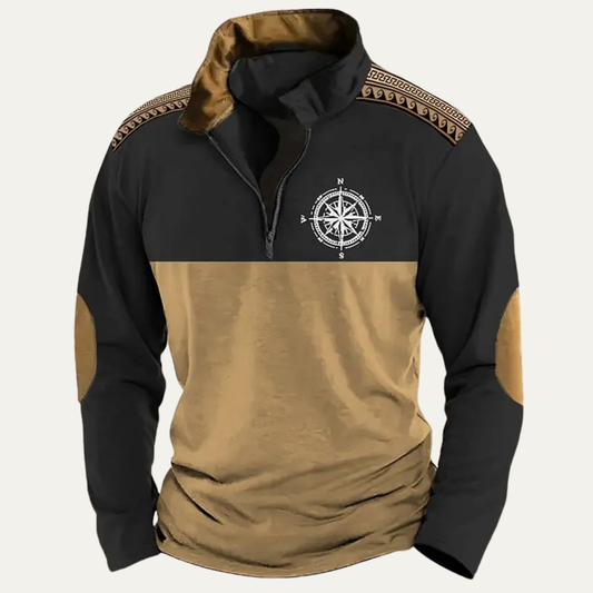 Pull marin rayé classique pour homme - PanierRoyale
