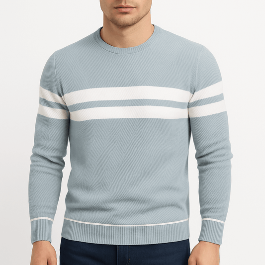 VogeLuxe | Pull patchwork pour homme 0