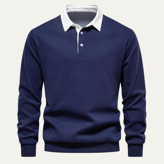 VogeLuxe | Pull polo décontracté et élégant pour homme 0
