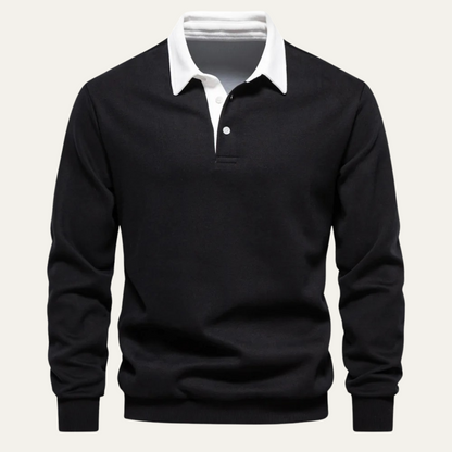 VogeLuxe | Pull polo décontracté et élégant pour homme 5