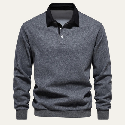 VogeLuxe | Pull polo décontracté et élégant pour homme 7