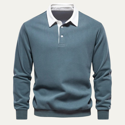 VogeLuxe | Pull polo décontracté et élégant pour homme 9