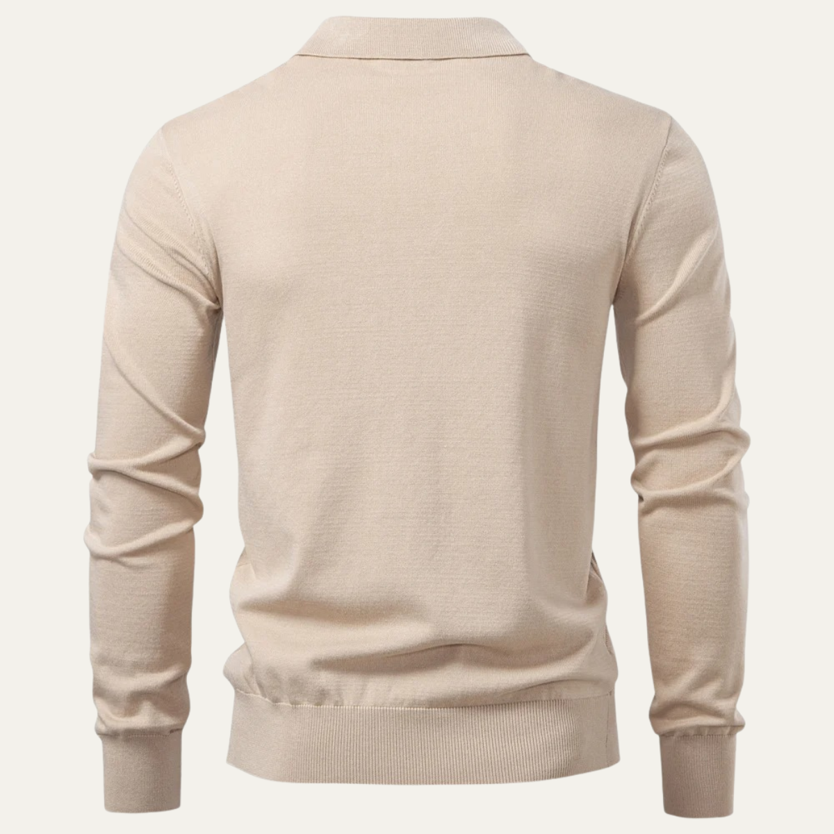 VogeLuxe | Pull polo en maille à col V pour homme 2