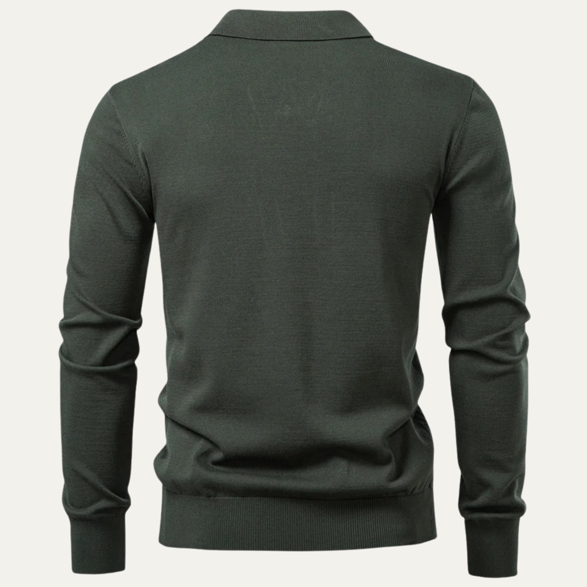 VogeLuxe | Pull polo en maille à col V pour homme 4