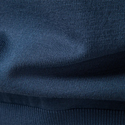 VogeLuxe | Pull polo en maille à col V pour homme 8