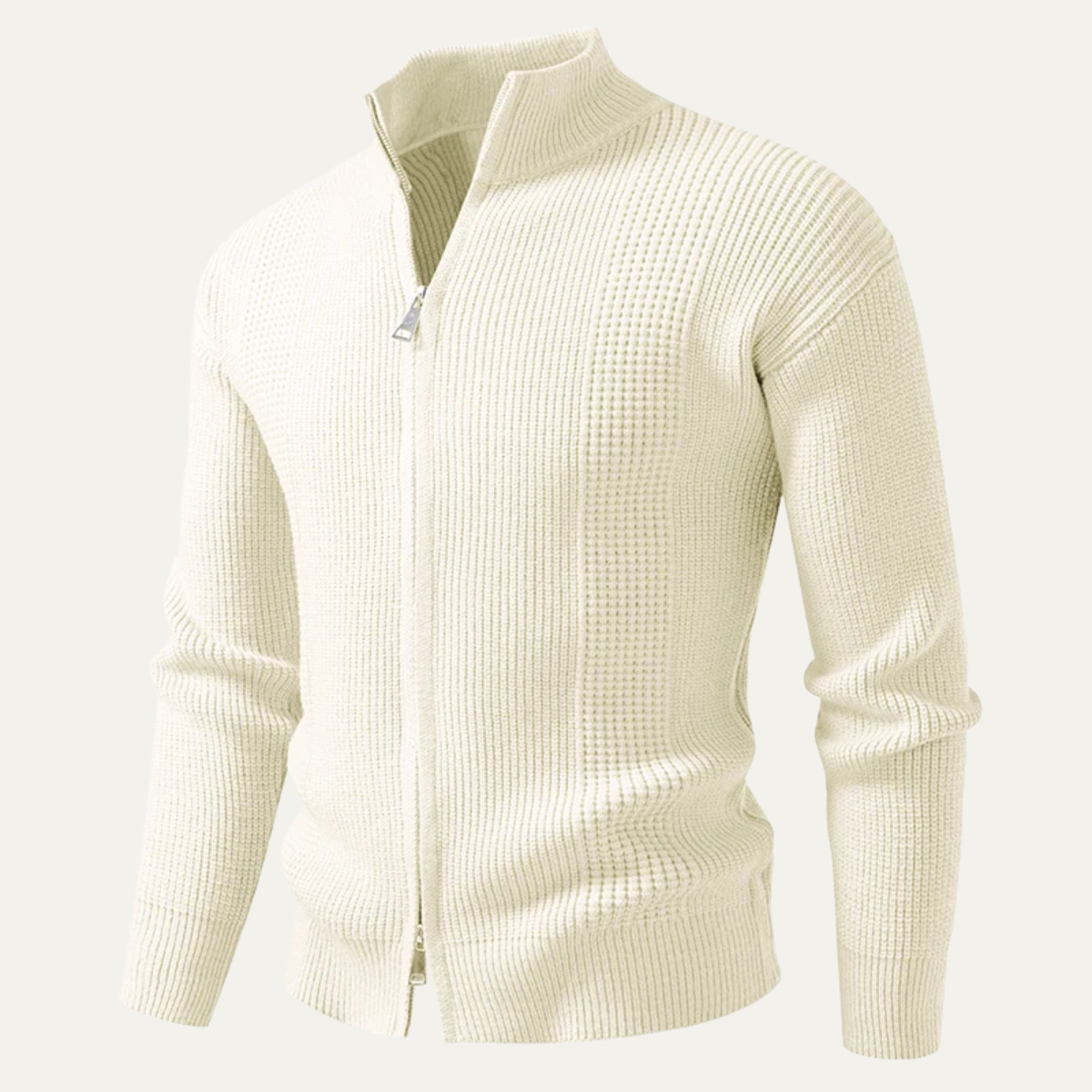 VogeLuxe | Pull polo en maille pour homme, style décontracté chic 5