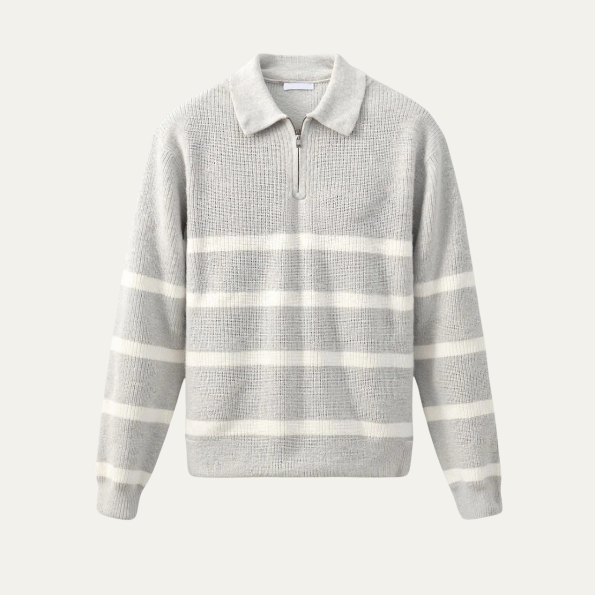 Pull en maille rayé pour homme moderne - PanierRoyale