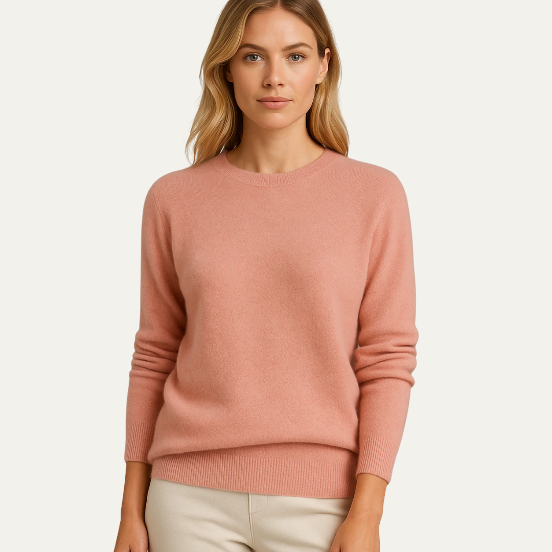 VogeLuxe | Pull rond classique pour femme 0