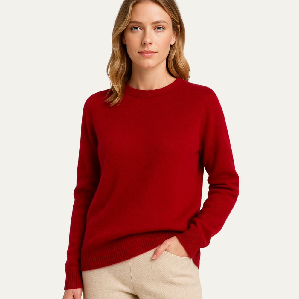 Pull rond classique Col Rond - vue 2