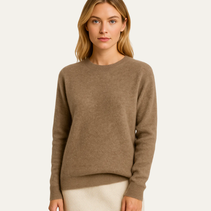 VogeLuxe | Pull rond classique pour femme 15