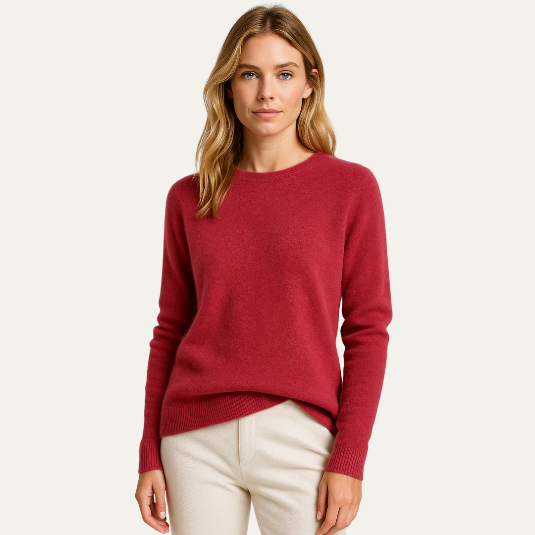 VogeLuxe | Pull rond classique pour femme 3