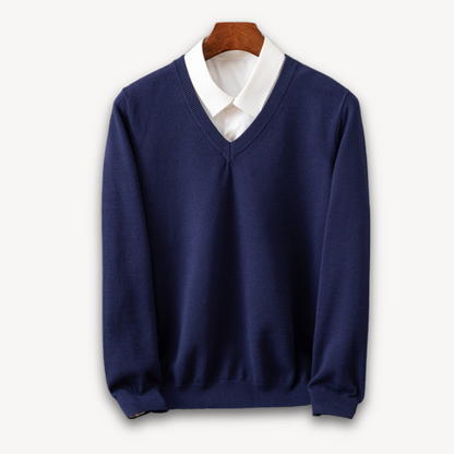 Pull Homme Slim Fit Col V