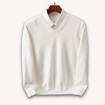 Pull Homme Slim Fit Col V
