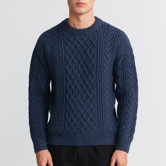 VogeLuxe | Pull vintage côtelé pour homme 0