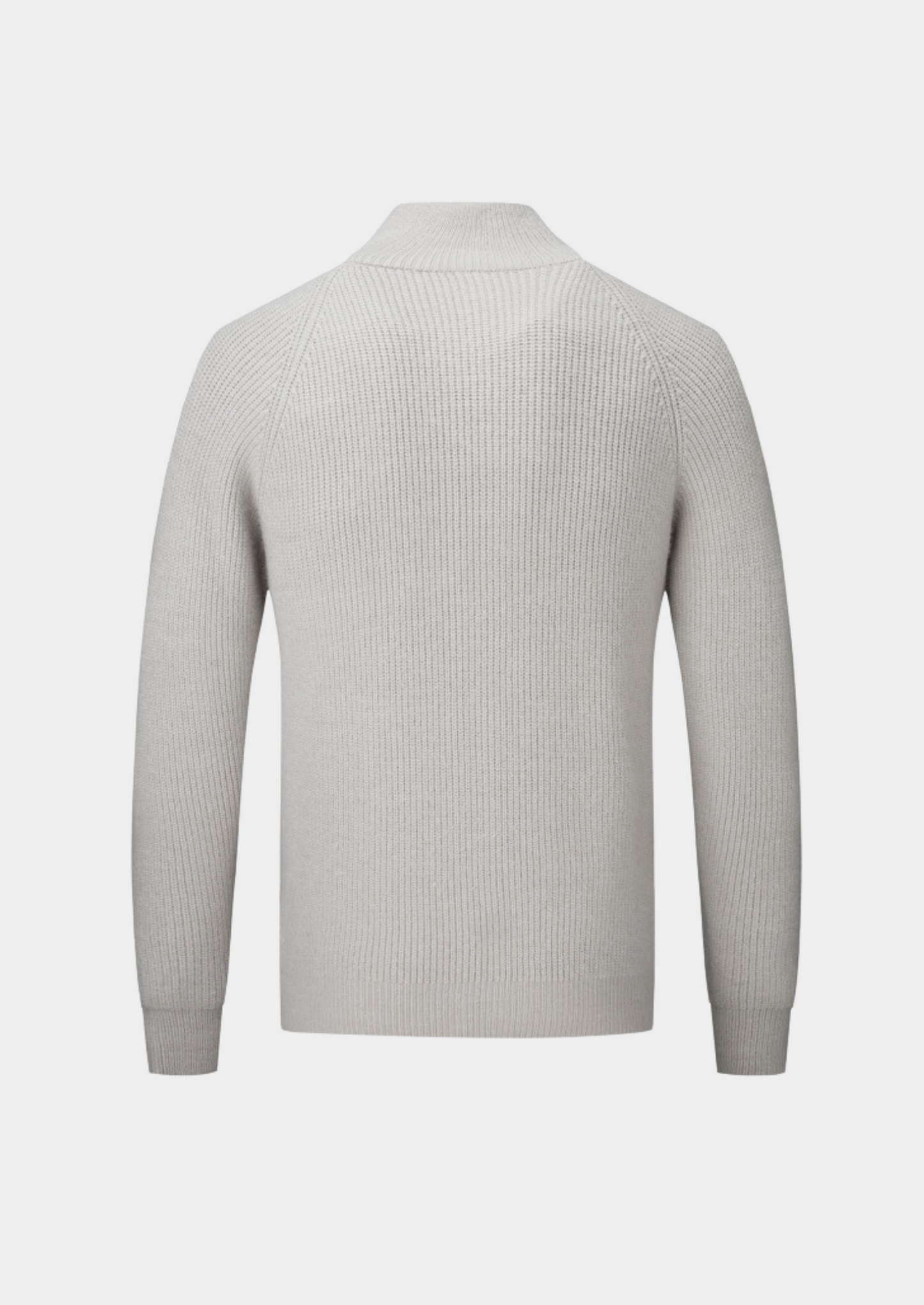VogeLuxe | Pull zippé côtelé pour homme 1