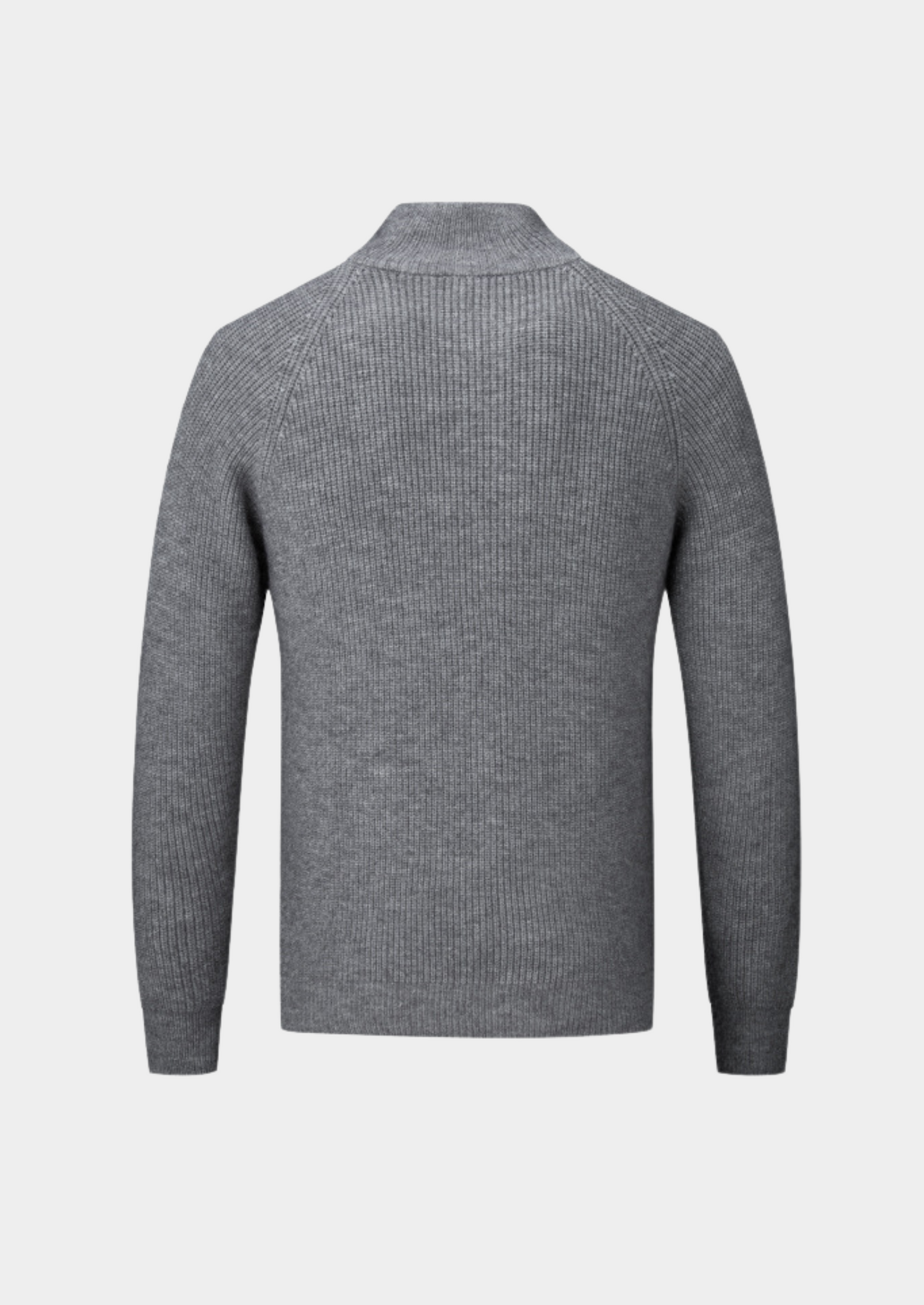 VogeLuxe | Pull zippé côtelé pour homme 3