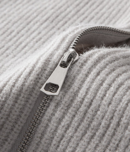 VogeLuxe | Pull zippé côtelé pour homme 5
