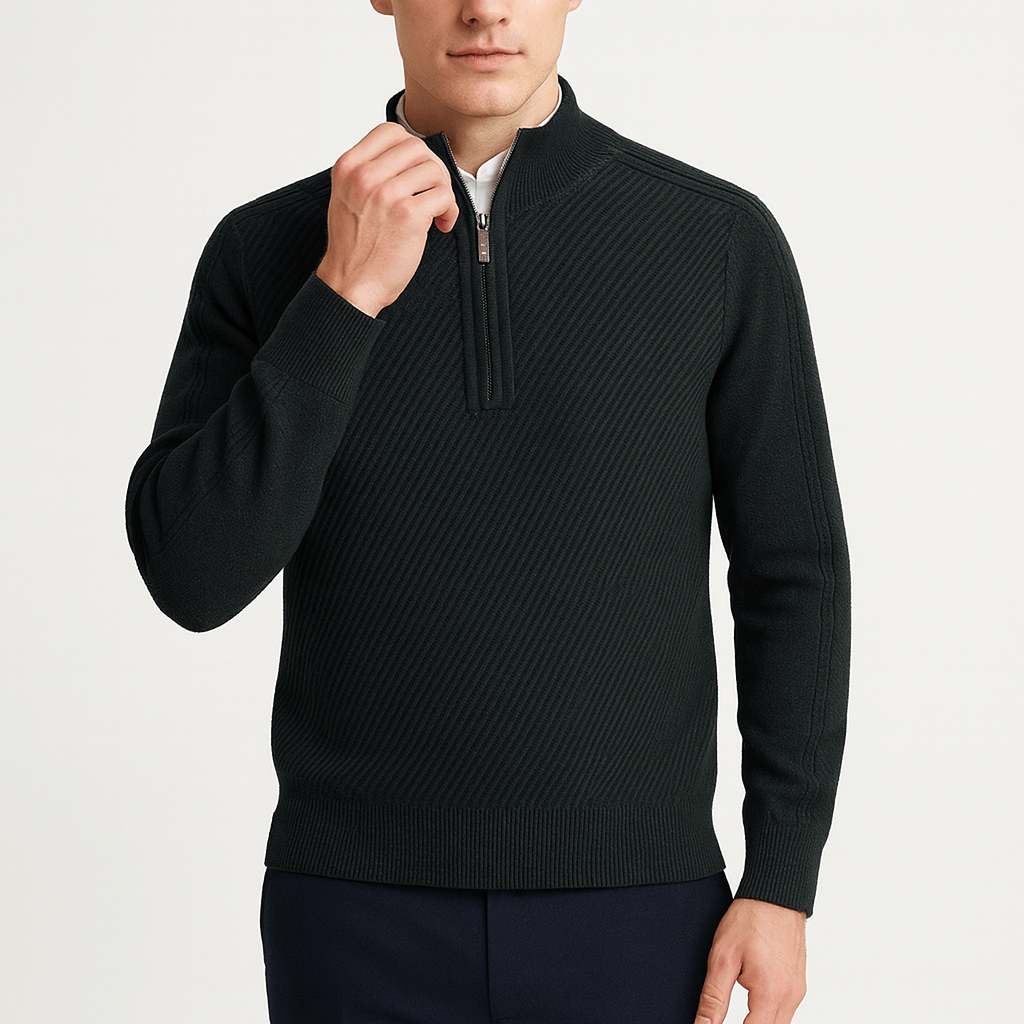 Pull en laine épais pour homme hiver