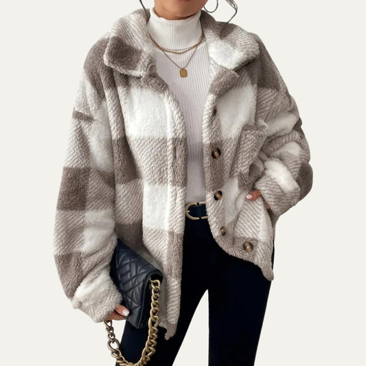 Chemise à carreaux grande taille femme - PanierRoyale